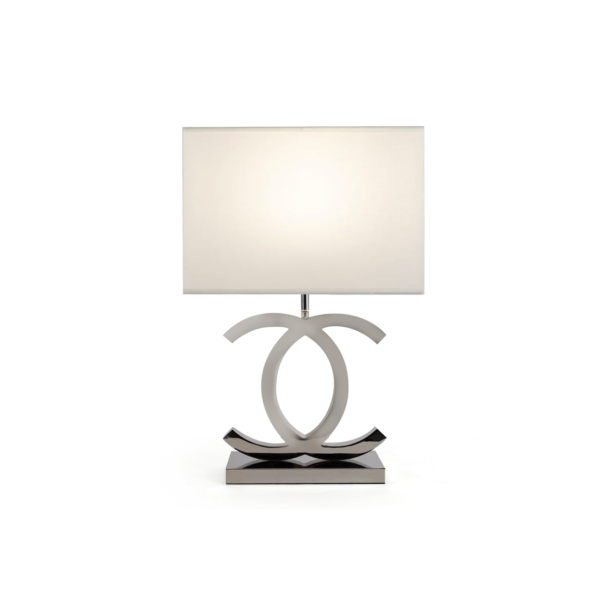 Modern Stainless Steel Table Lamp with Fabric Shade – Nordic Design for Bedroom or Living Room 12