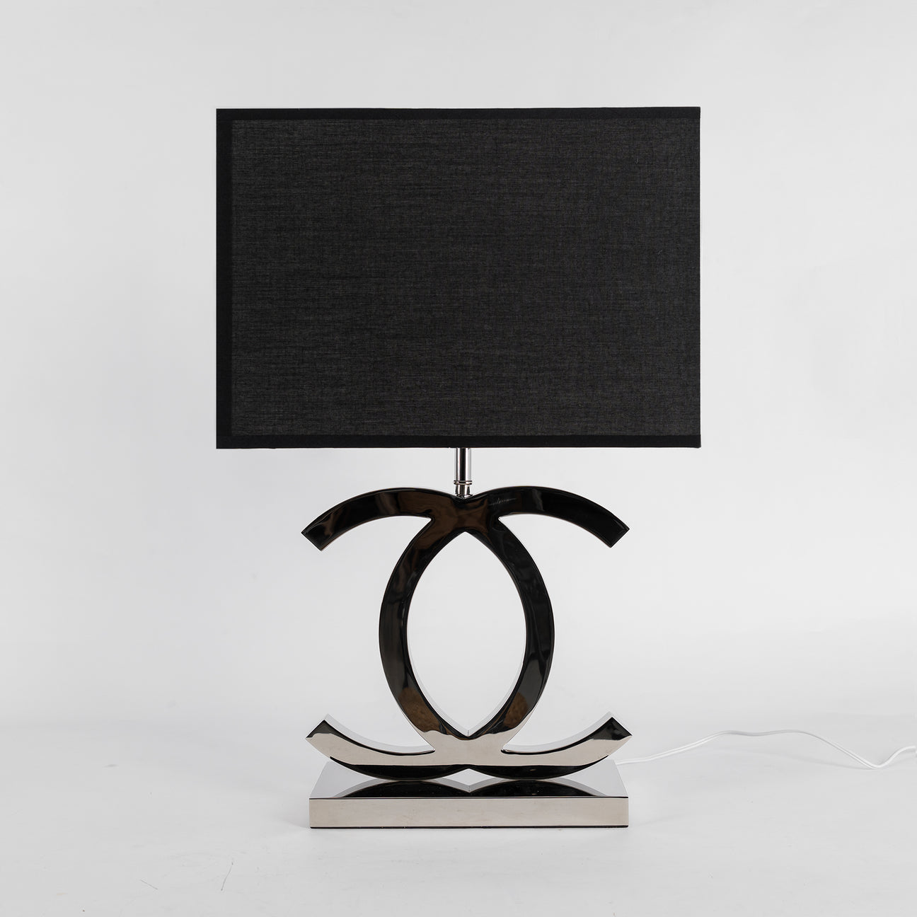 Modern Stainless Steel Table Lamp with Fabric Shade – Nordic Design for Bedroom or Living Room 6