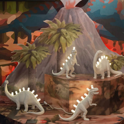 Creative Stegosaurus Table Lamp – Unique Resin Design for Home Decor 6