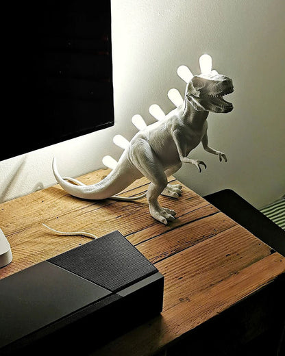 Creative Stegosaurus Table Lamp – Unique Resin Design for Home Decor 7