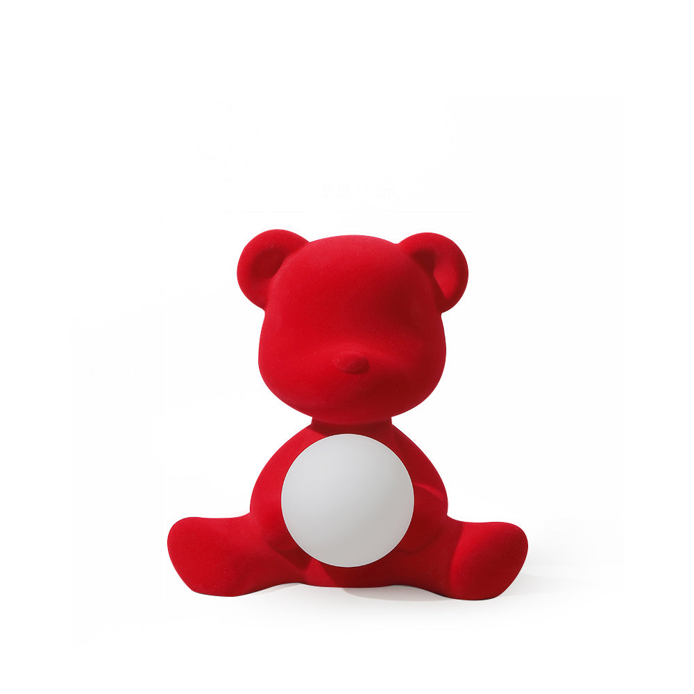 Cute Teddy Table Lamp with Integrated LED – Whimsical Design for Bedroom or Desk 2