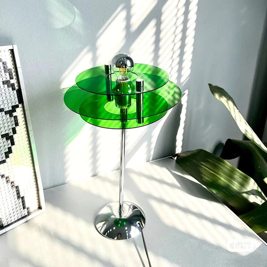 Modern UFO Table Light – Geometric Table Lamp for Living Room, Indoor Use, E26/E27 1