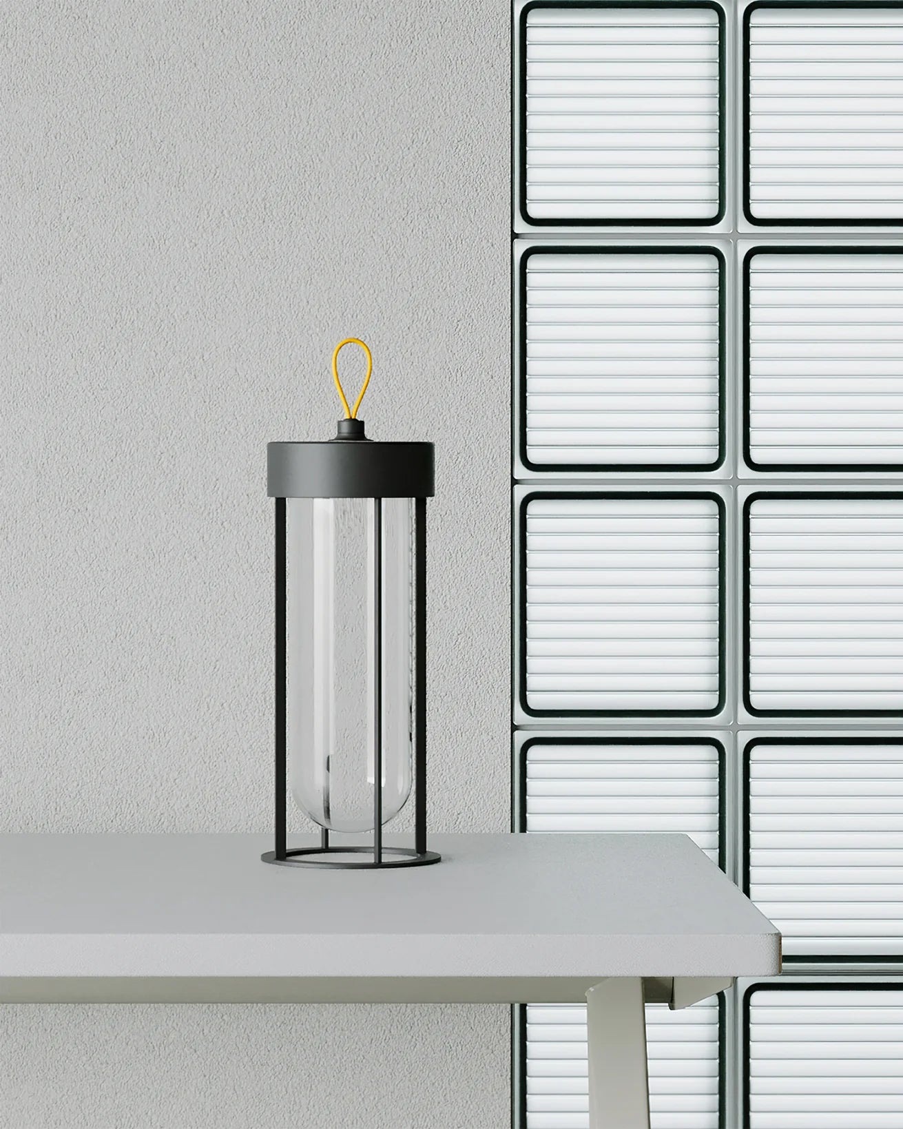 LED Table Lamp with Built-in Battery – Portable Lantern Design for Any Space 8