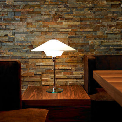 Wagenfeld Table Lamp with Fabric Shade – Modern Indoor Lighting Fixture 6