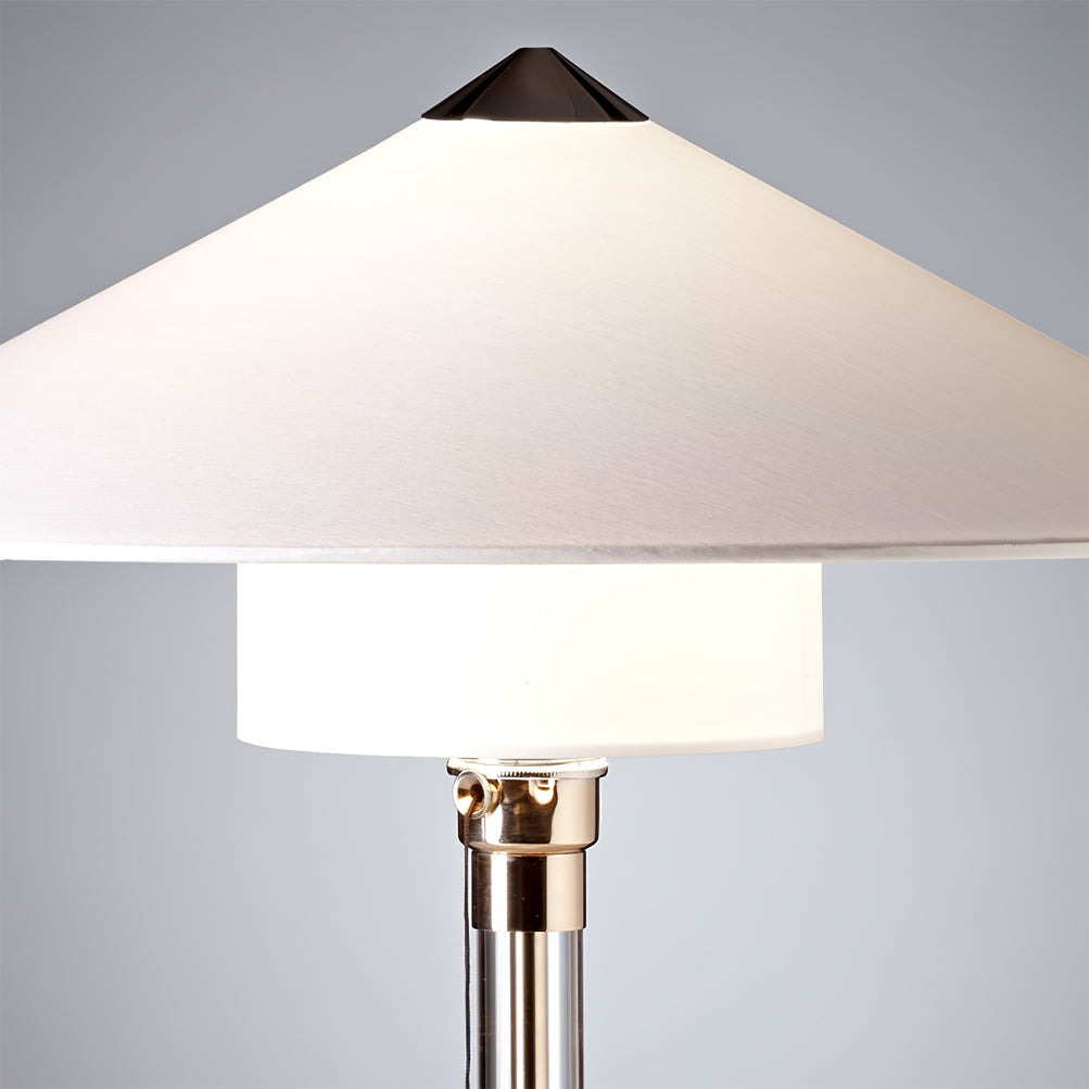 Wagenfeld Table Lamp with Fabric Shade – Modern Indoor Lighting Fixture 9