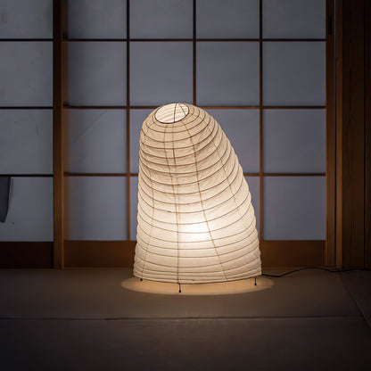Handmade Mulberry Paper Table Lamp – Unique Design, 38cm Diameter, Ideal for Bedroom and Living Room 9
