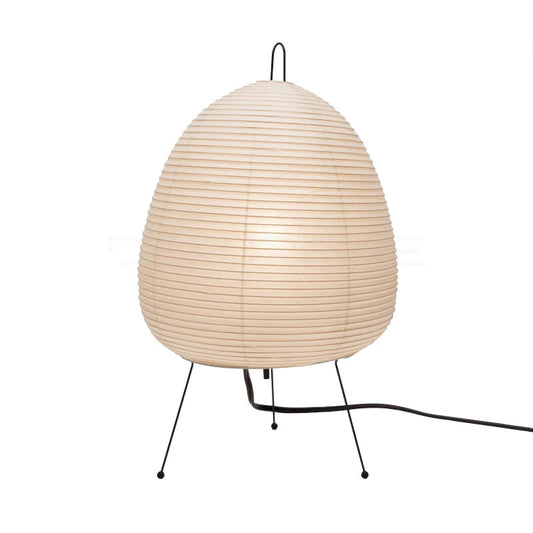 Washi Table Lamp with Mulberry Paper Shade – Elegant Indoor Lighting for Bedroom and Living Room 1