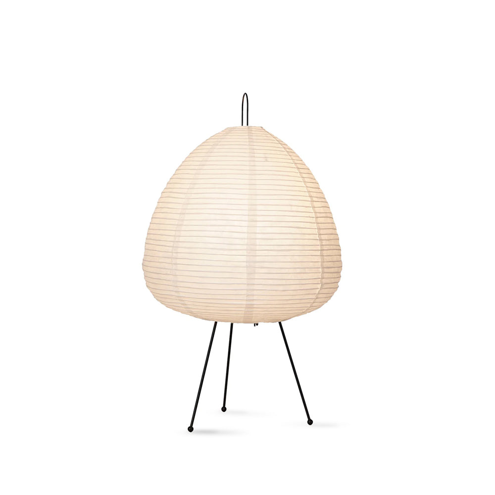 Washi Table Lamp with Mulberry Paper Shade – Elegant Indoor Lighting for Bedroom and Living Room 2