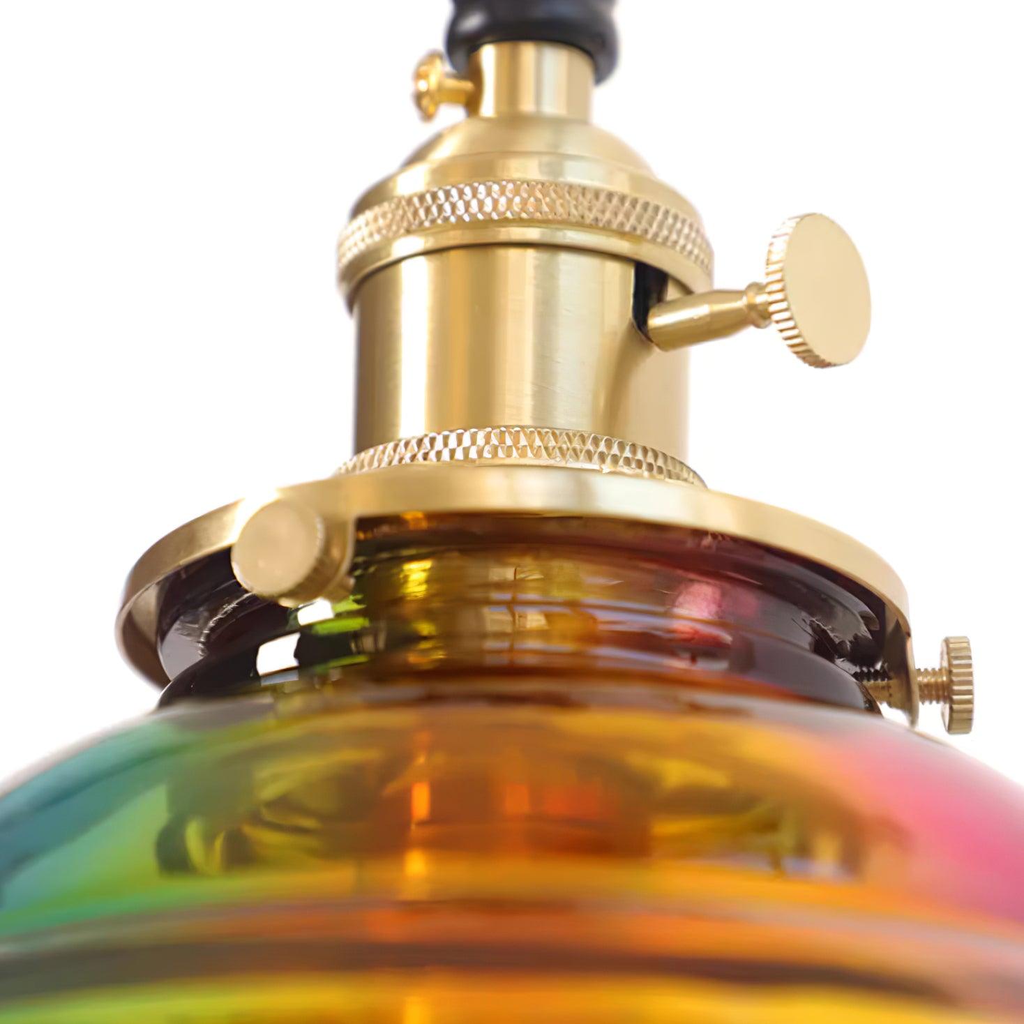 Iridescent Water Droplets Resin Table Lamp – 28cm Diameter, Indoor Lighting 8