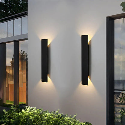 Waterproof LED Outdoor Wall Lamp - Durable Aluminum Light Fixture with Energy-Efficient LED 2