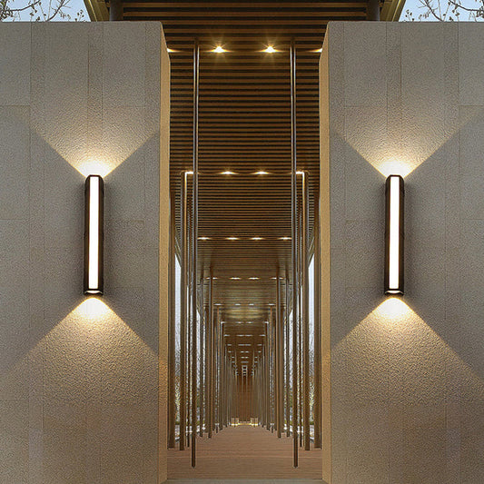 Waterproof Outdoor Wall Light – Energy-Efficient LED Exterior Wall Sconce for Patios and Gardens 1