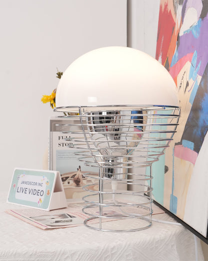 Modern Wire Table Lamp – Minimalist Design for Living Room, Bedside, or Desk 6