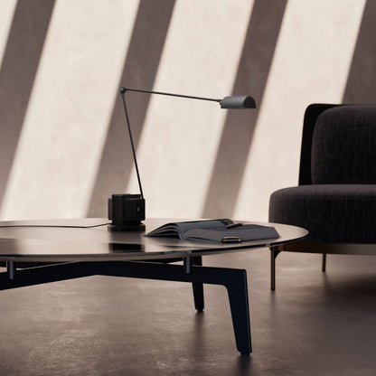 Adjustable Table Lamp with Dimming Feature and Rotating Diffuser - Modern Bedside or Desk Lamp 6